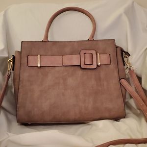 Buckle Embellished Purse.